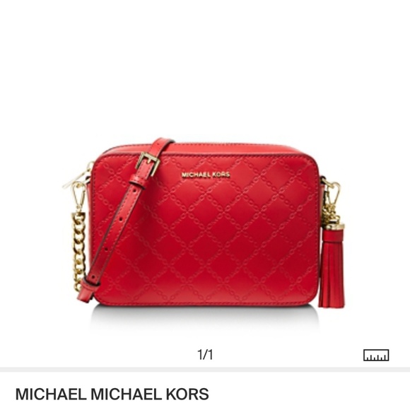 Michael kors bags red color Clearance